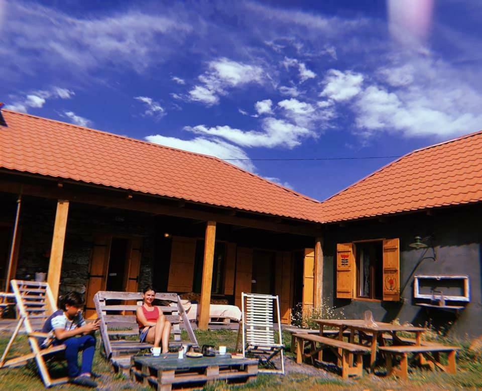 ホテル Sno House In Kazbeg エクステリア 写真